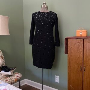 Black sz Small knit dress